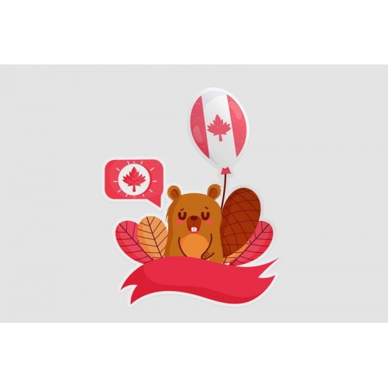 Beaver With Canadian...