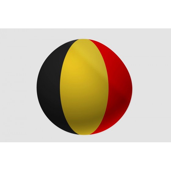 Belgium Ball Sticker