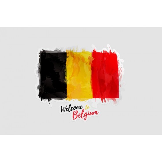 Belgium Flag Welcome To...