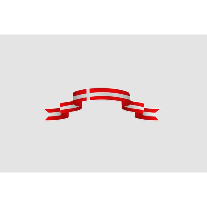 Denmark Insignia Style 5 Sticker - DecalsHouse
