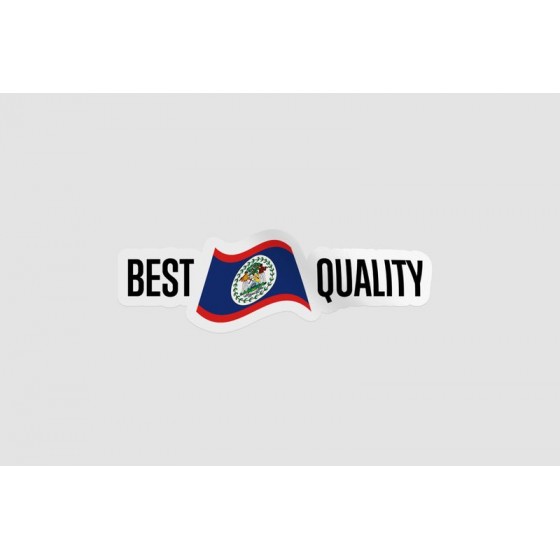 Belize Quality Label Sticker