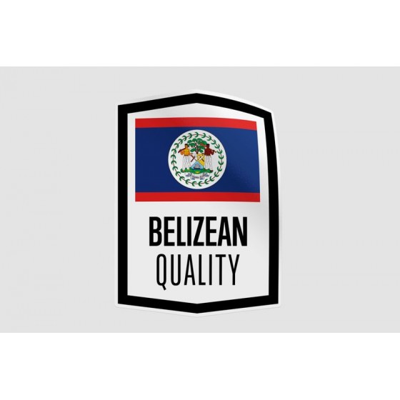 Belize Quality Label Style...
