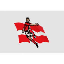 Denmark Player Sticker - DecalsHouse