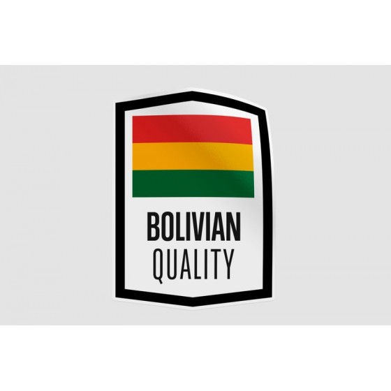 Bolivia Quality Label Style...