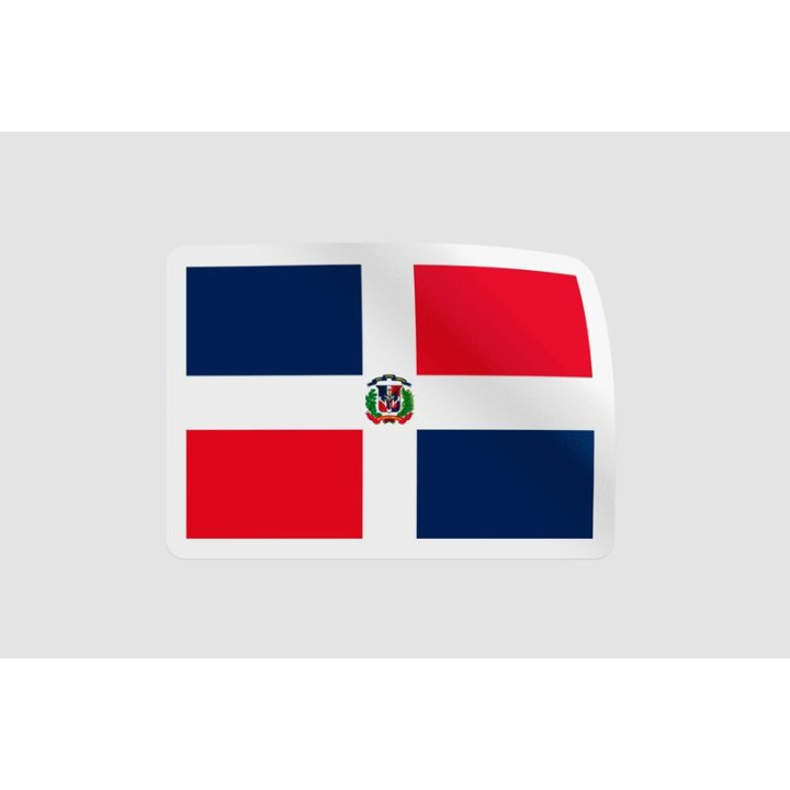 Dominican Flag - DecalsHouse