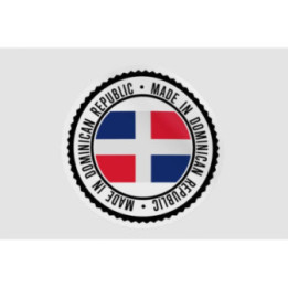 Dominican Quality Label Style 2 - DecalsHouse