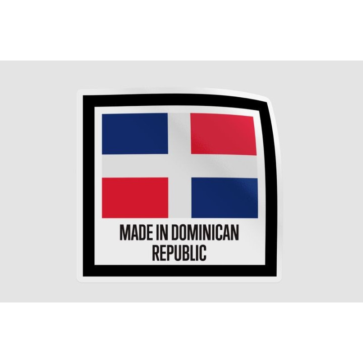 Dominican Quality Label Style 4 - DecalsHouse