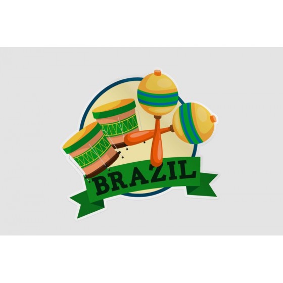 Brazil Dh Style 7 Sticker