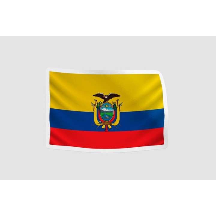 Ecuador Flag Hanging - DecalsHouse