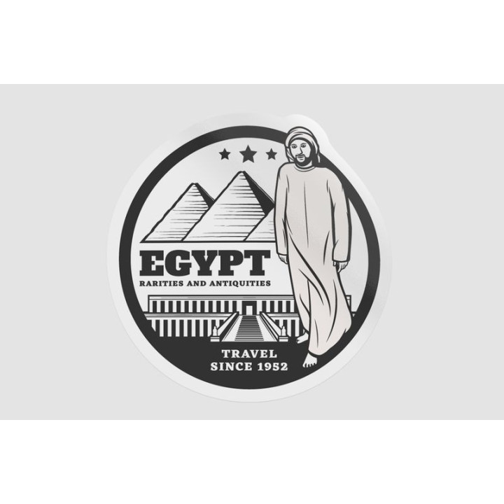Egypt Cairo Icon Style 3 - DecalsHouse