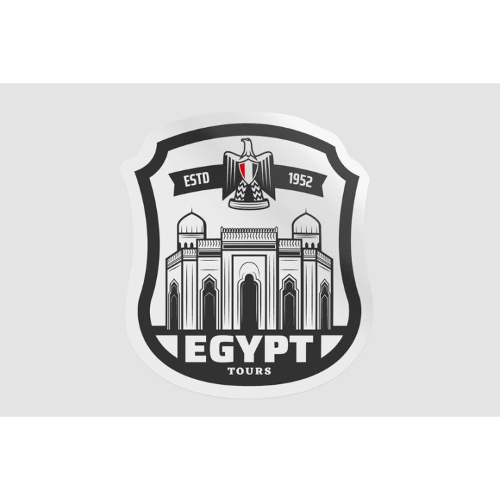 Egypt Cairo Icon Style 6 - DecalsHouse