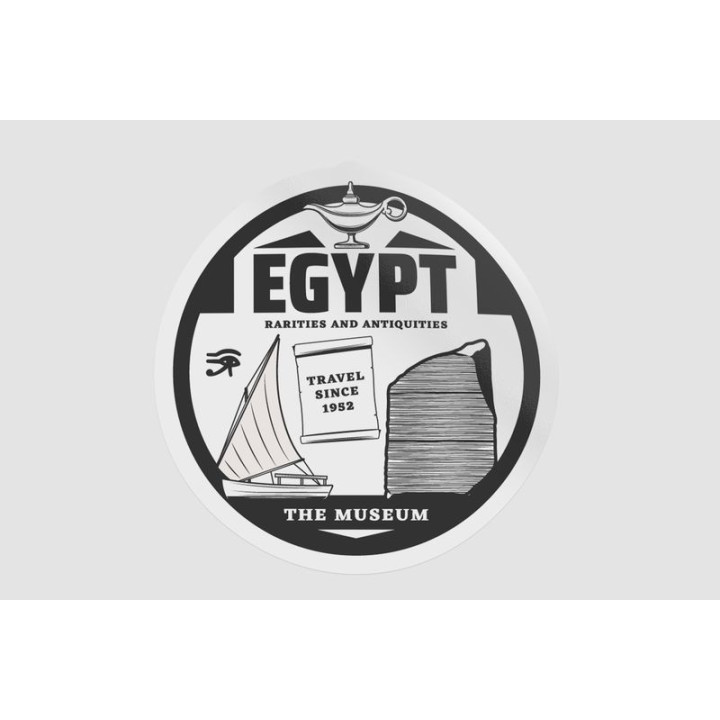 Egypt Cairo Icon Style 8 - DecalsHouse