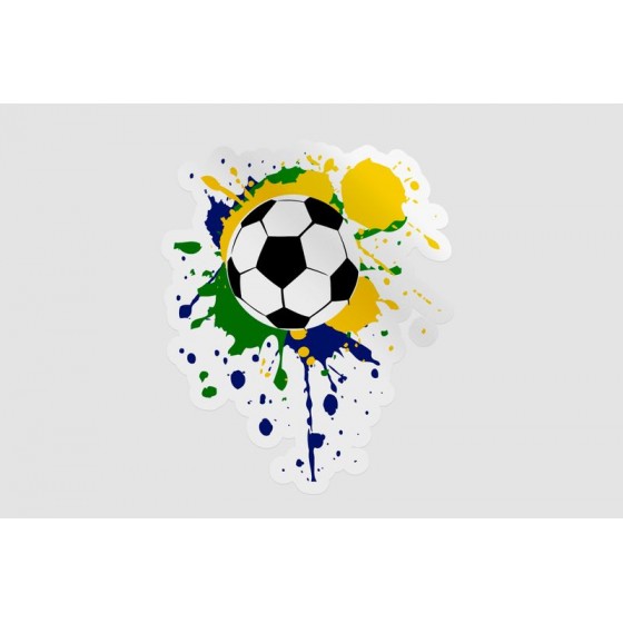 Brazil Football Ball Style...