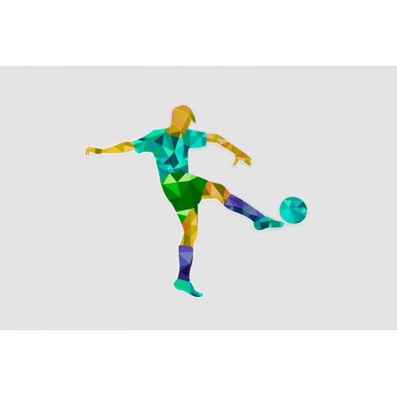 Brazil Football Player Sticker