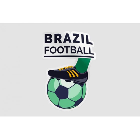 Brazil Football Sticker
