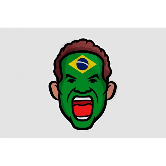 Brazil Football Supporter...