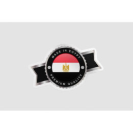 Egypt Flag Emblem Badge - DecalsHouse