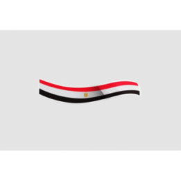 Egypt Flag Flat - DecalsHouse