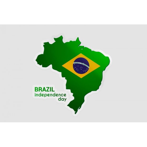 Brazil Independence Day Map...
