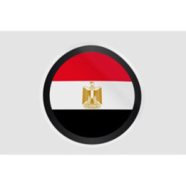 Egypt Flag Label - DecalsHouse