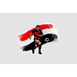 Egypt Football Player - DecalsHouse