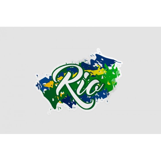 Brazil Rio Sticker