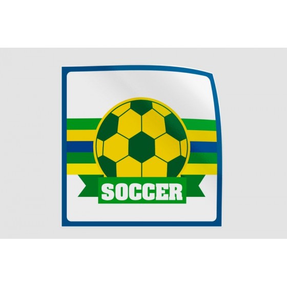Brazil Soccer Dh Sticker
