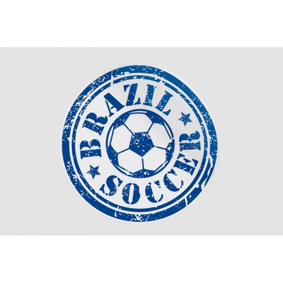 Brazil Soccer Football Sticker