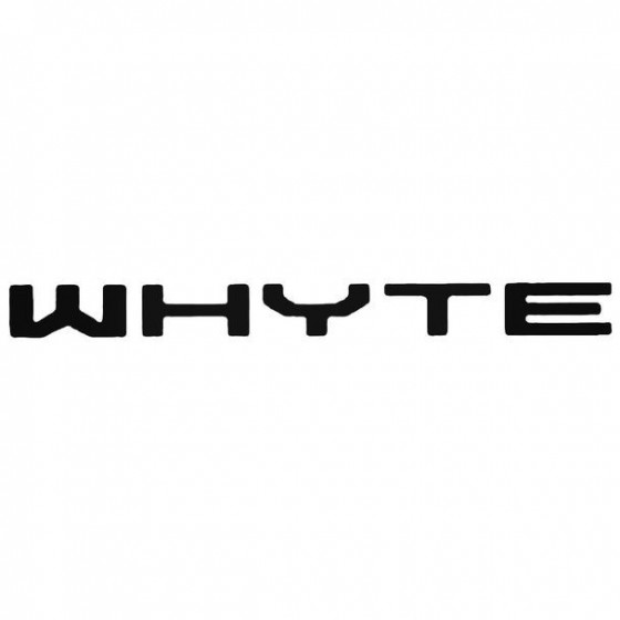 Whyte Text Cycling