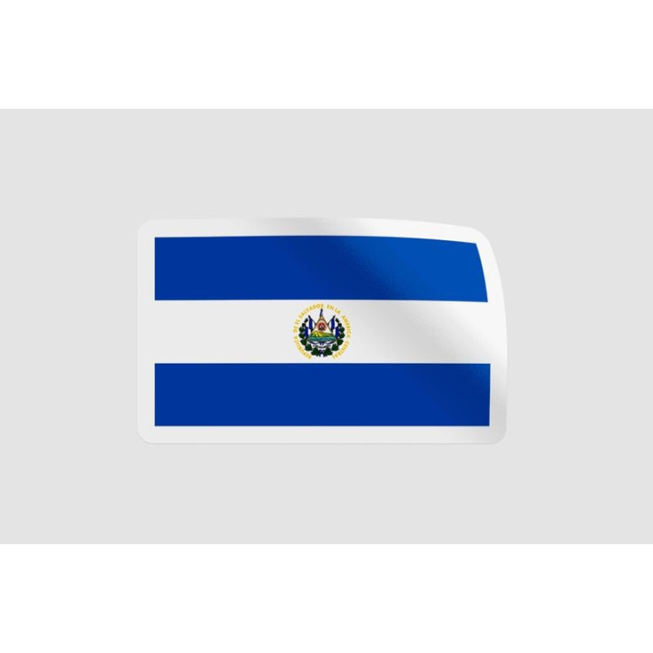 El Salvador Flag - DecalsHouse