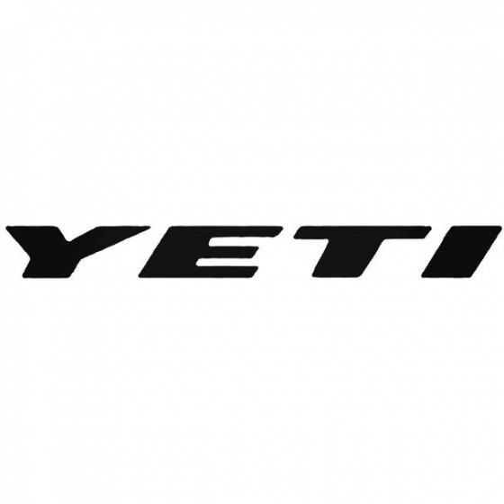 Yeti Text Bold Cycling