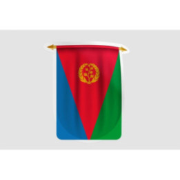 Eritrea Flag Pennant Style 5 - DecalsHouse