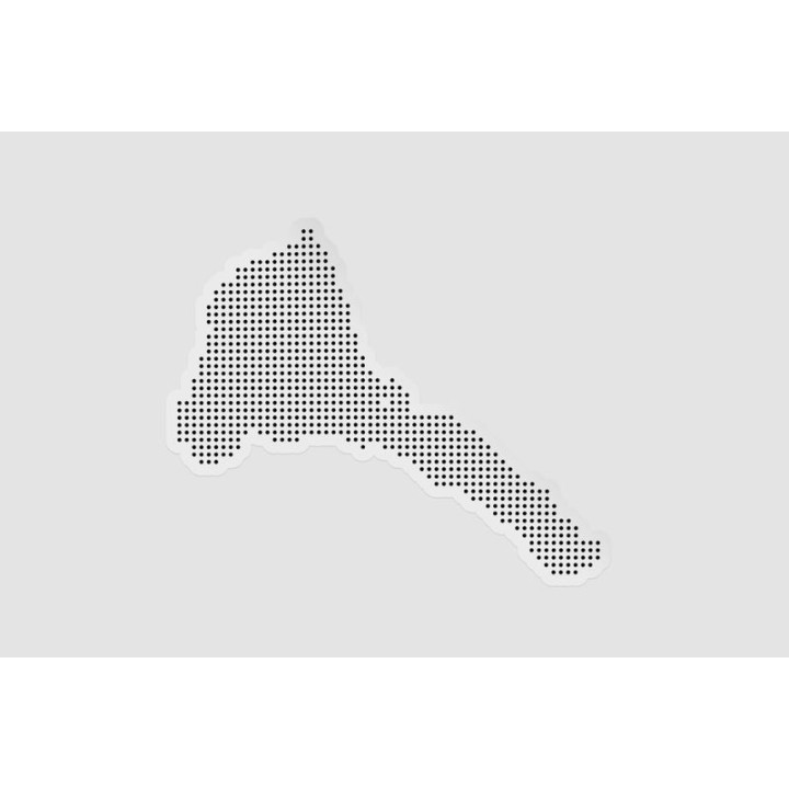 Eritrea Map Dot Style 2 - DecalsHouse