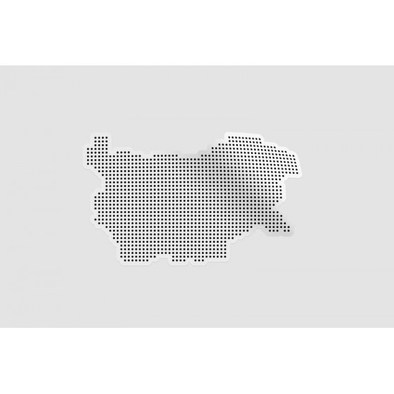 Bulgaria Map Sticker
