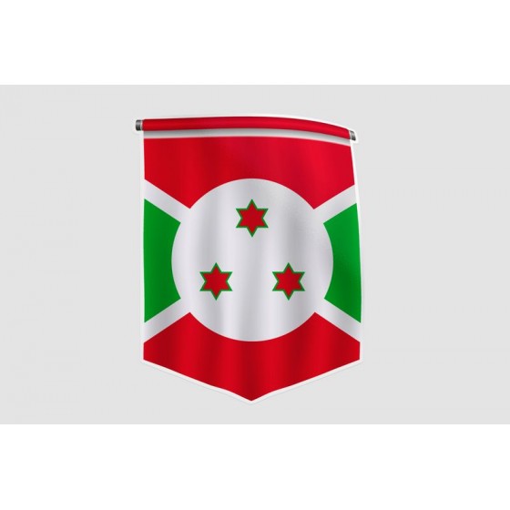 Burundi Flag Sticker