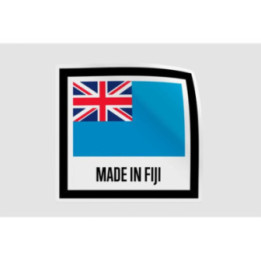 Fiji Quality Label Style 5 - DecalsHouse
