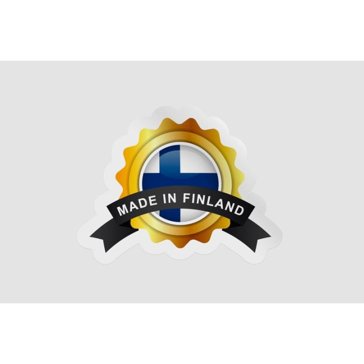 Finland Flag Badge Style 16 - DecalsHouse