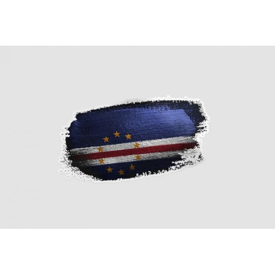 Cabo Verde Flag Style 2...