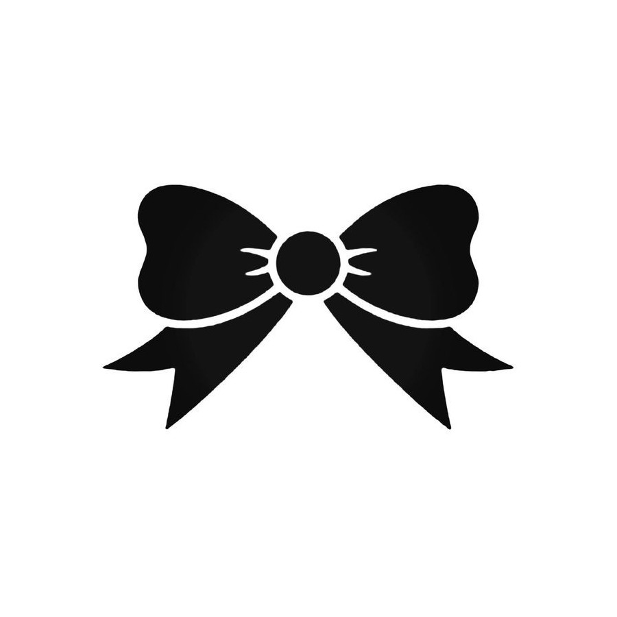 Buy Bow Tie Decal Sticker Online