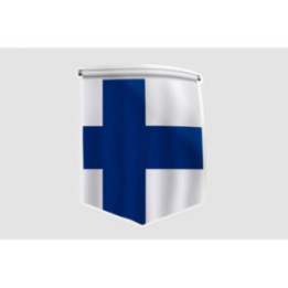 Finland Flag Pennant - DecalsHouse
