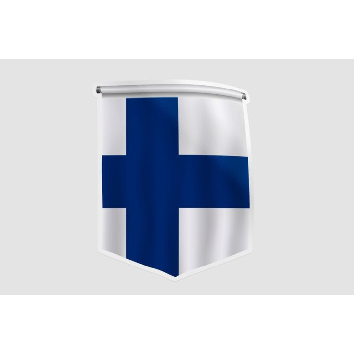 Finland Flag Pennant - DecalsHouse