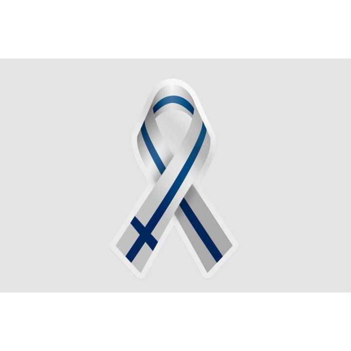 Finland Flag Ribbon - DecalsHouse