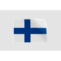 Finland Flag Style 2 - DecalsHouse