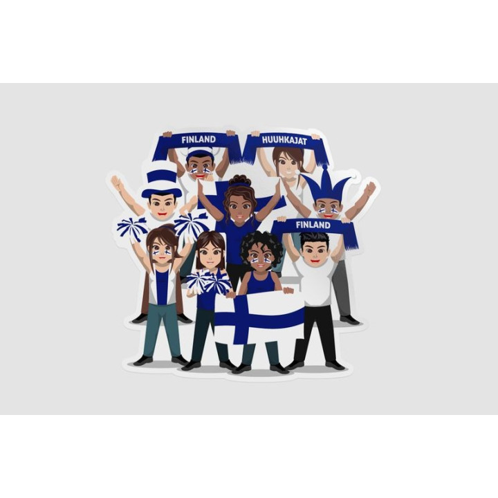Finland Football Supporters - DecalsHouse