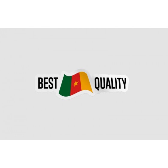 Cameroon Quality Label Sticker