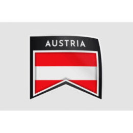 Flag Of Austria Sticker - DecalsHouse