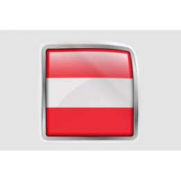 Flag Of Austria Style 6 Sticker - DecalsHouse