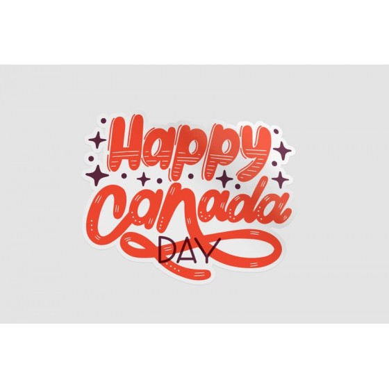 Canada Day Lettering Style...