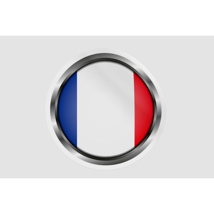 Frame Country Flag Style 7 - DecalsHouse