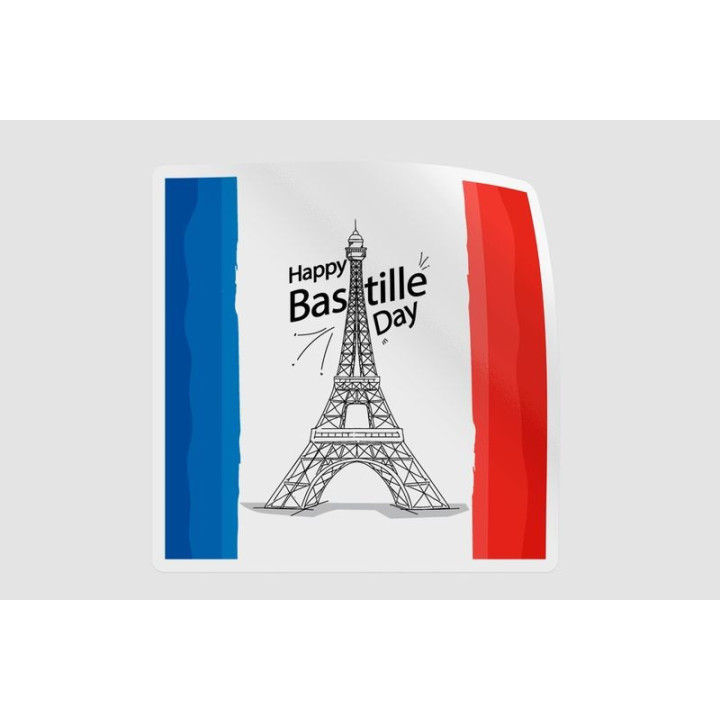 France Bastille Style 11 - DecalsHouse